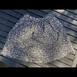 Maison Kitsuné printed skirt